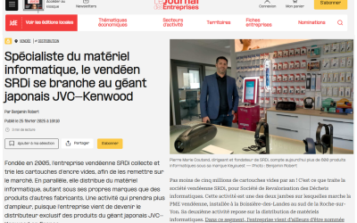 Spécialiste du matériel informatique, le vendéen SRDi se branche au géant japonais JVC Kenwood – JDE Le Journal des Entreprises