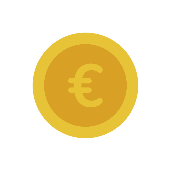 Pictogramme pièce de monnaie